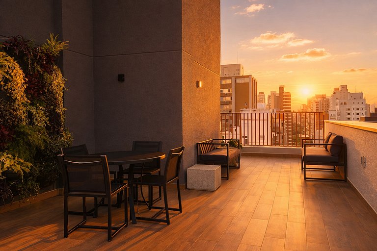 Studio Sofisticado no Jardins Próx. Paulista e Hospitais